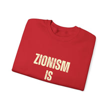 Load image into Gallery viewer, Zionism is Terrorism Unisex Heavy Blend™ Crewneck Sweatshirt