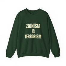 Load image into Gallery viewer, Zionism is Terrorism Unisex Heavy Blend™ Crewneck Sweatshirt
