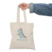 Load image into Gallery viewer, Thesaurus Natural Tote Bag