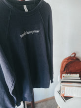 Load image into Gallery viewer, Words have power Unisex Sponge Fleece Crewneck Sweatshirt | 3901