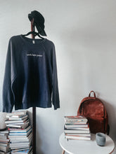 Load image into Gallery viewer, Words have power Unisex Sponge Fleece Crewneck Sweatshirt | 3901