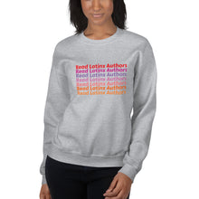 Load image into Gallery viewer, Read Latinx Authors Unisex Sweatshirt