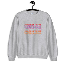Load image into Gallery viewer, Read Latinx Authors Unisex Sweatshirt