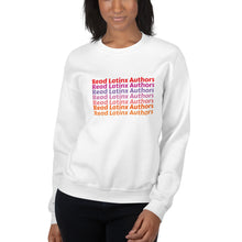 Load image into Gallery viewer, Read Latinx Authors Unisex Sweatshirt