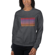Load image into Gallery viewer, Read Latinx Authors Unisex Sweatshirt