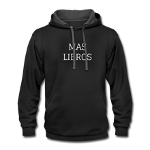 Load image into Gallery viewer, Mas Libros Contrast Hoodie - black/asphalt