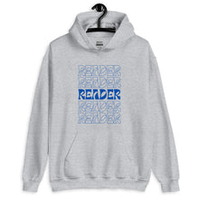 Load image into Gallery viewer, Reader (blue) Unisex Hoodie