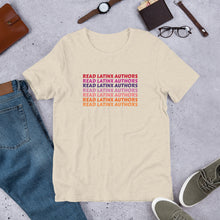 Load image into Gallery viewer, Read Latinx Authors Short-Sleeve Unisex T-Shirt