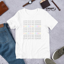 Load image into Gallery viewer, Love Has No Gender Short-Sleeve Unisex T-Shirt