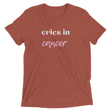 Load image into Gallery viewer, Cries in Cancer Short sleeve t-shirt