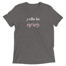Load image into Gallery viewer, Yells in Aries Short sleeve t-shirt