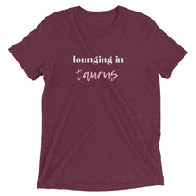 Load image into Gallery viewer, Lounging in Taurus Short sleeve t-shirt