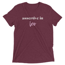 Load image into Gallery viewer, Assertive in Leo Short sleeve t-shirt