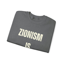 Load image into Gallery viewer, Zionism is Terrorism Unisex Heavy Blend™ Crewneck Sweatshirt
