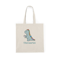 Load image into Gallery viewer, Thesaurus Natural Tote Bag
