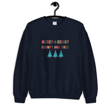 Load image into Gallery viewer, Not Merry &amp; Bright Unisex Sweatshirt
