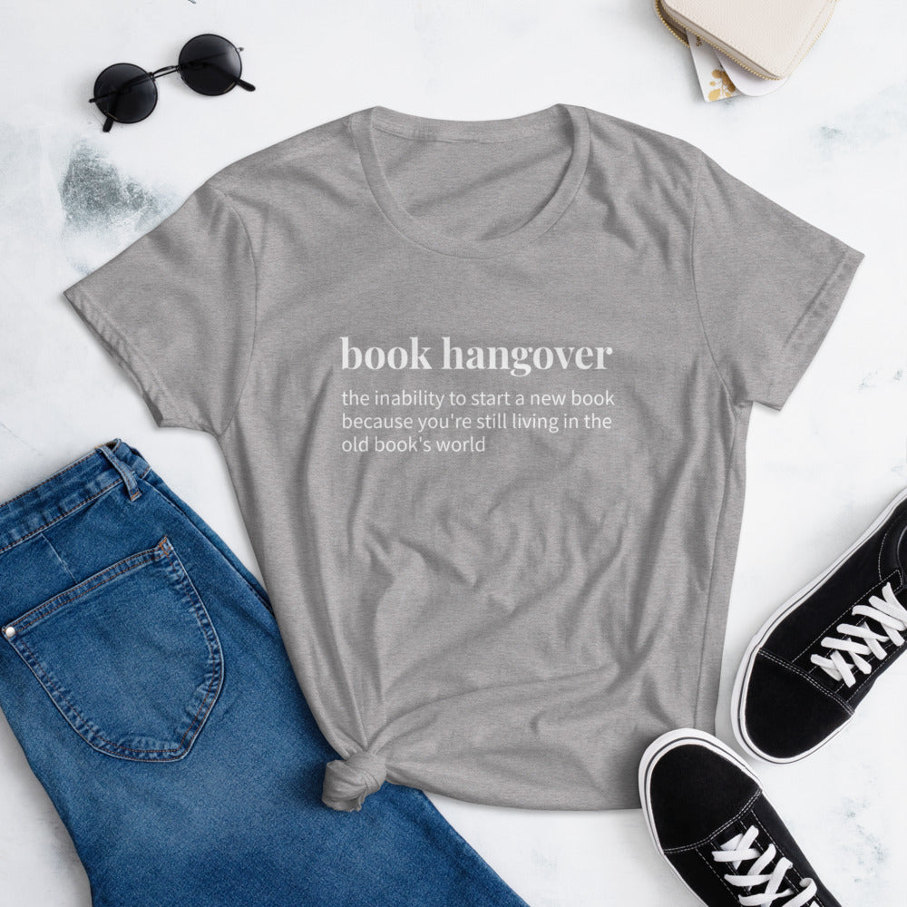 Book Hangover Women's short sleeve t-shirt
