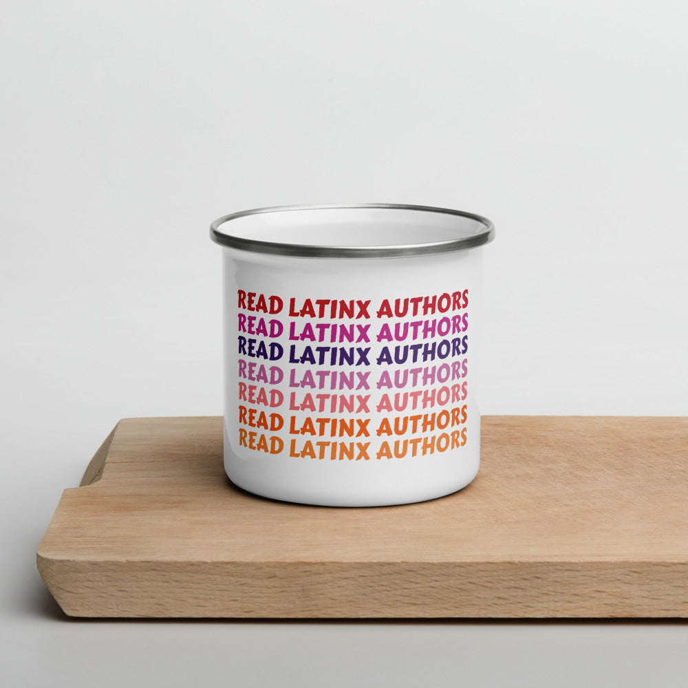 Read Latinx Authors Enamel Mug
