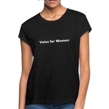 Load image into Gallery viewer, Votes For Women&#39;s Relaxed Fit T-Shirt - black
