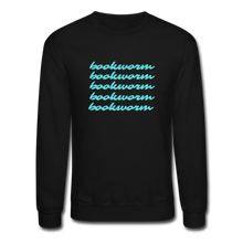 Load image into Gallery viewer, Bookworm Crewneck Sweatshirt - black
