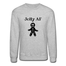 Load image into Gallery viewer, Jolly AF Crewneck Sweatshirt - heather gray
