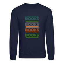 Load image into Gallery viewer, READER retro Crewneck Sweatshirt - navy
