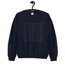 Load image into Gallery viewer, Love Has No Gender Unisex Sweatshirt
