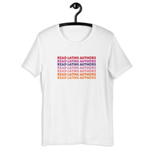 Load image into Gallery viewer, Read Latinx Authors Short-Sleeve Unisex T-Shirt
