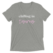 Load image into Gallery viewer, Chilling in taurus Short sleeve t-shirt
