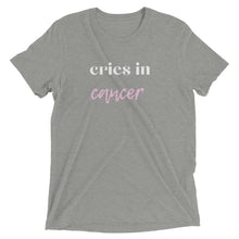 Load image into Gallery viewer, Cries in Cancer Short sleeve t-shirt
