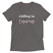 Load image into Gallery viewer, Chilling in taurus Short sleeve t-shirt
