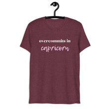 Load image into Gallery viewer, Overcommits in Capricorn Short sleeve t-shirt

