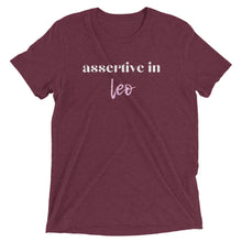 Load image into Gallery viewer, Assertive in Leo Short sleeve t-shirt
