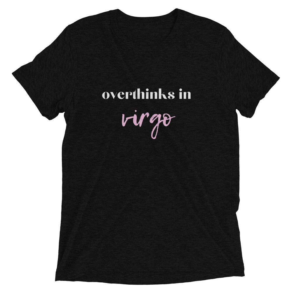 Overthinks in Virgo Short sleeve t-shirt