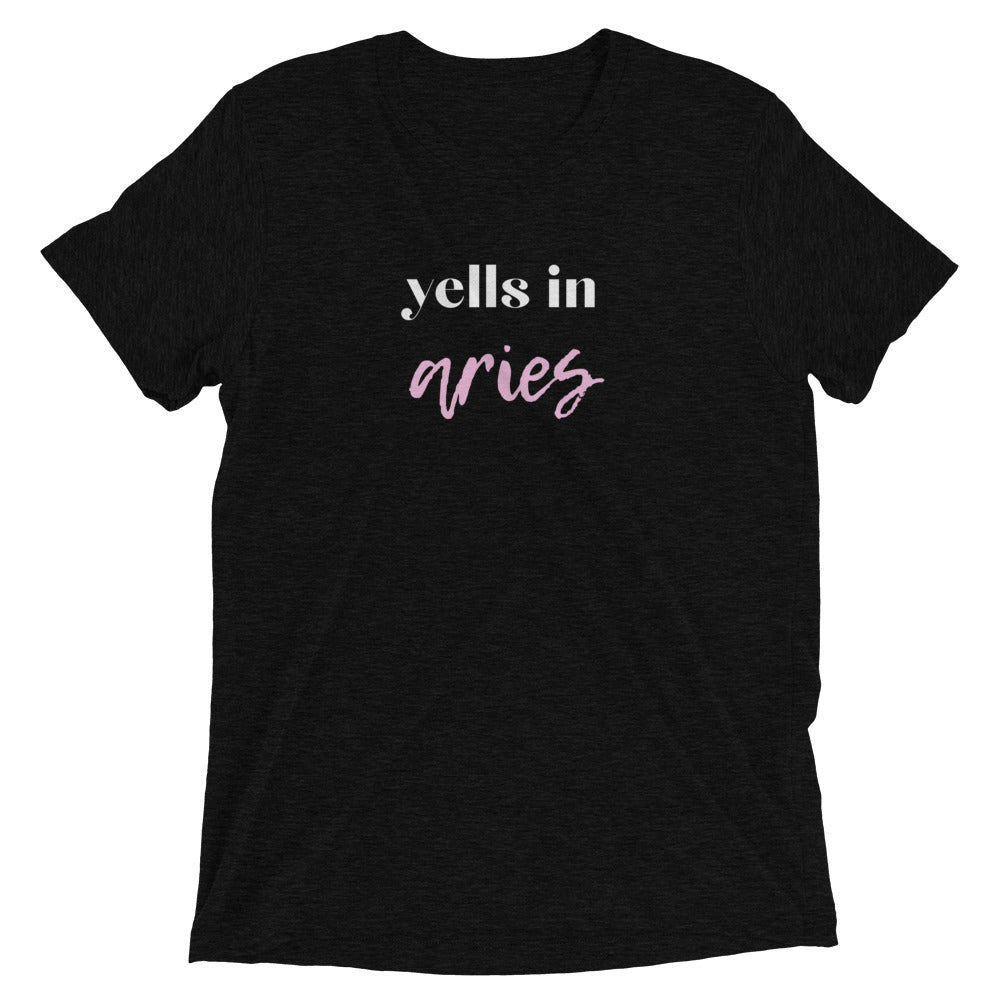 Yells in Aries Short sleeve t-shirt