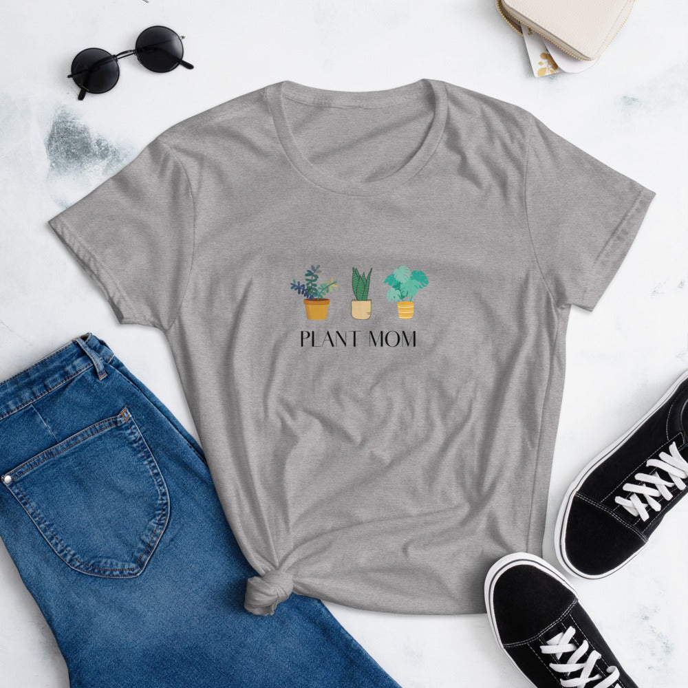 Plant Mom  Women's short sleeve t-shirt