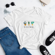 Load image into Gallery viewer, Plant Mom  Women&#39;s short sleeve t-shirt
